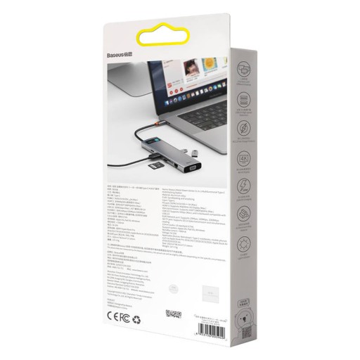 USB-концентратор Baseus CAHUB-CT0G с 11 портами