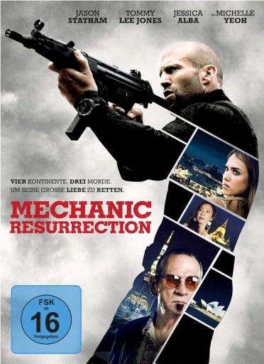 MECHANIC RESURRECTION/Mechanik Konfrontacja 2016- фильм Blu-ray Disc Statham