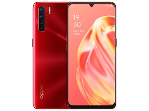Smartphone Oppo A91 8 GB / 128 GB czerwony