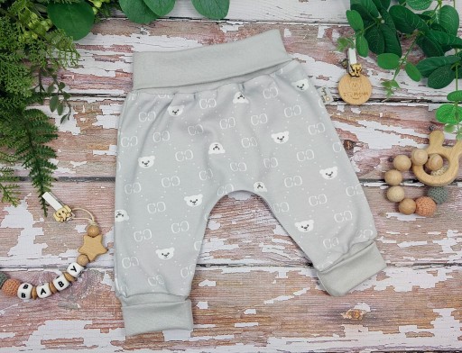 БРЮКИ БЕЗ НОГ МЕШОЧНЫЕ БРЮКИ 68 GREY BABY BEAR /51/