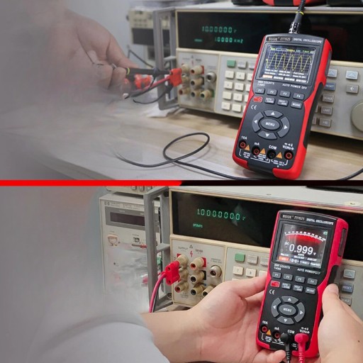 Мультиметр с осциллографом осциллограф 3в1 ZOYI ZT-703S 3,5'' 50Mhz