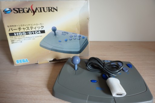 Контроллер SEGA SATURN ARCADE STICK HSS-0104 + КОРОБКА