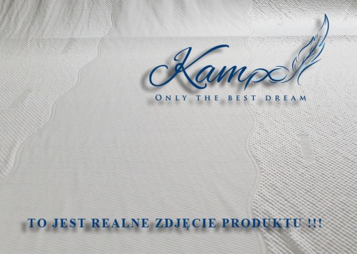 Gruby pokrowiec na materac 180x210 Na wymiar Zamek