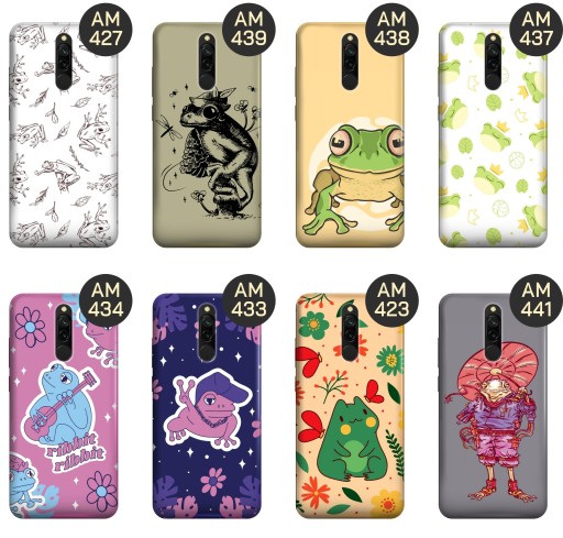 ЧЕХОЛ ДЛЯ XIAOMI REDMI 8 PATTERNS FROG FROG FROG КОРПУС КРЫШКА КРЫШКА