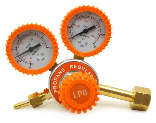 Газовый редуктор для баллона MINI LPG, 2 манометра ПРОПАН, серия 50 БУТАН