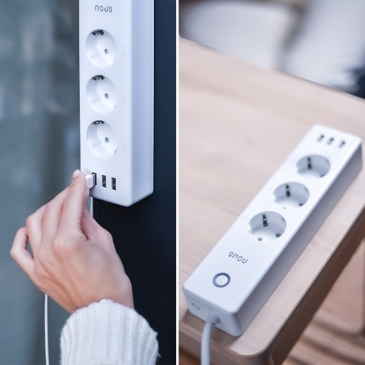 Интеллектуальный удлинитель 15А WIFI NOUS A5