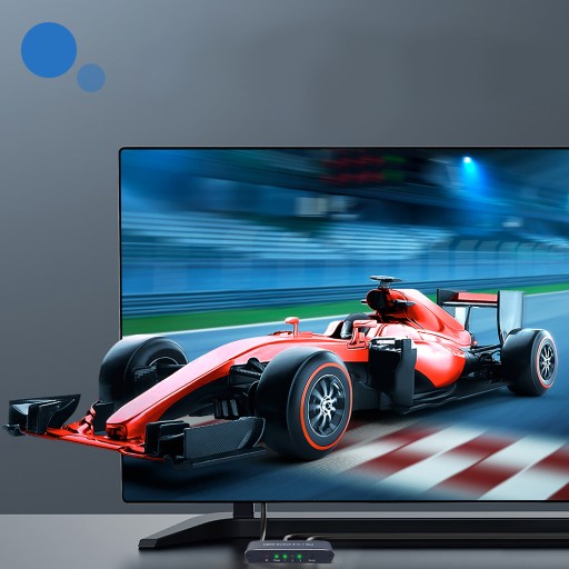 ROZDZIELACZ PRZEŁĄCZNIK 3x HDMI 4K HDMI2.0 4K@60HZ