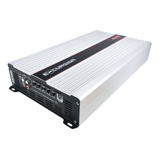 Wzmacniacz samochodowy Excursion 2 kanały 5000W zasilanie 24V