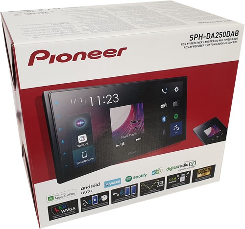 PIONEER SPH-DA250DAB РАДИО BT CarPlay Android DAB