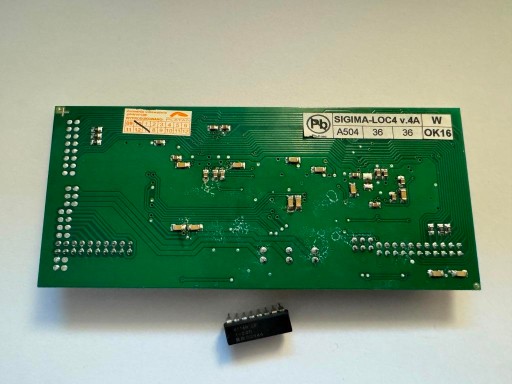 Плата LOC-4 с резисторной лестницей для АТС Platan SIGMA