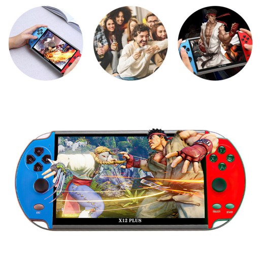 ПОРТАТИВНАЯ ИГРОВАЯ КОНСОЛЬ X12 PLUS НА 1000 ИГР