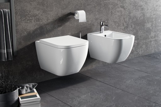 TECE BLACK FRAME + ЧАША + БИДЕ EXCELLENT + РАМА