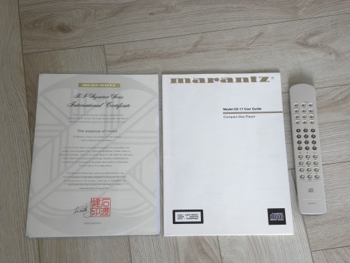 MARANTZ CD-17 KIS KI Signature - odtwarzacz CD, super stan, w pudełku