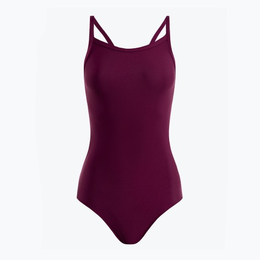 Женское платье для плавания в хлопок burgundy xl