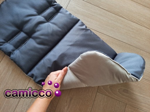 Вкладыш из вельветового материала для полувагонной коляски CAMICCO
