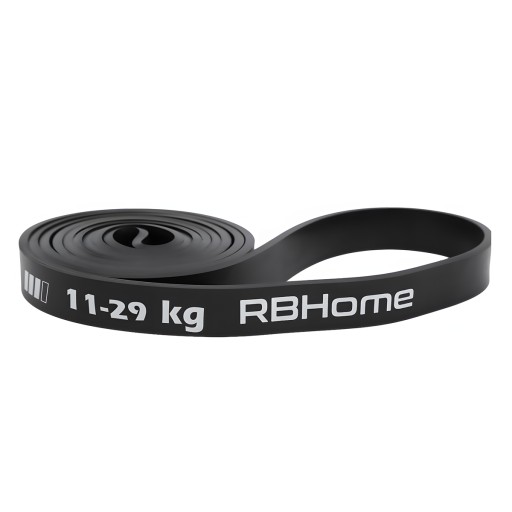 НАБОР ИЗ 4 ЭНИЗОВЫХ ЛЕНТ ДЛЯ УПРАЖНЕНИЙ POWERBAND СИЛЬНЫЕ ЭНЕРГЕТИКИ ДЛЯ ФИТНЕС-ТРЕНИРОВОК