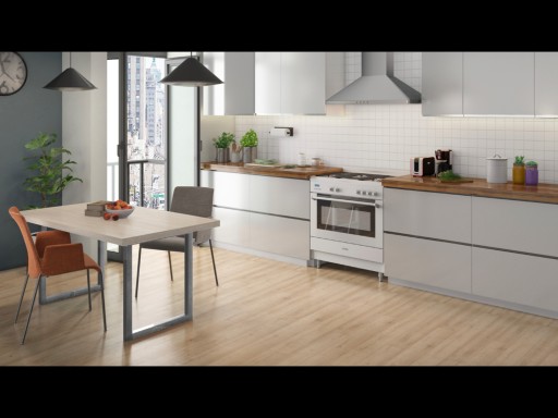 Акриловые фасады Акрил-24 ICE GREY GLOSS 140х596