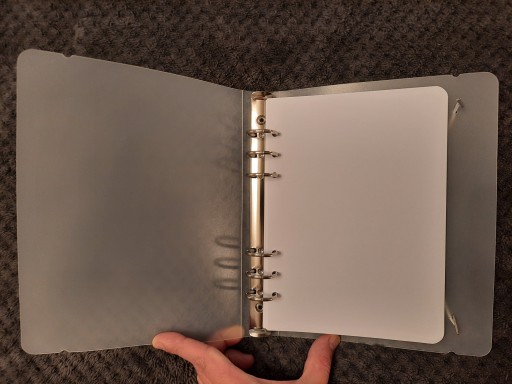 Планировщик ORGANIZER COVER А5, бесцветный, жесткий
