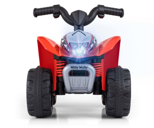 Milly Mally Аккумуляторный автомобиль Quad HONDA ATV Red