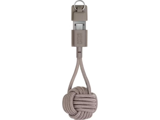 Brelok Kabel Native Union Taupe USB-A do USB-C
