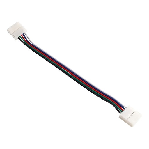 ZŁĄCZKA DO TAŚM LED RGBW 12mm 5PIN 15cm DWUSTRONNA