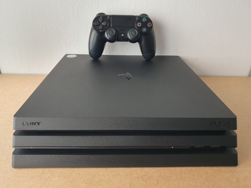 NAJMOCNIEJSZA KONSOLA PS4 PLAYSTATION 4 PRO 1000GB 1TB 4K + PAD + MINECRAFT