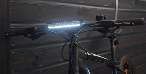 СВЕТОДИОДНАЯ ВЕЛОСИПЕДНАЯ ФОНАРЬ Передняя мощная 1400лм 4000мАч USB-C + ЗАДНЯЯ
