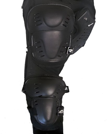 Детские доспехи RIDA BUZER KIDS Cross Quad Enduro, черные, размер 8/M