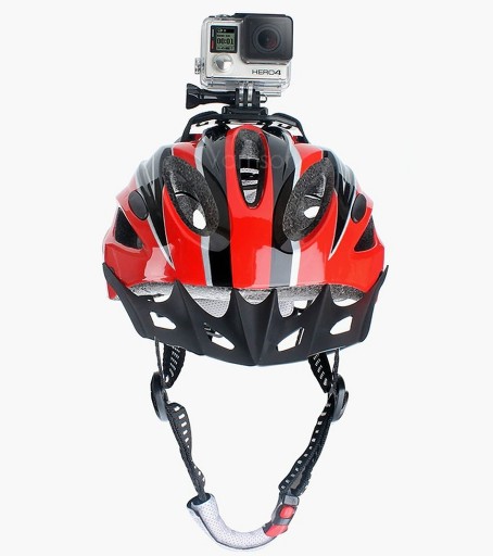 КРЕПЛЕНИЕ СПОРТИВНОЙ КАМЕРЫ НА ШЛЕМ GOPRO