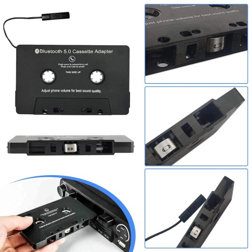 ADAPTER KONWERTER TRANSMITER CASSETTE KASETA MAGNET DO RADIA SAMOCHODOWEGO