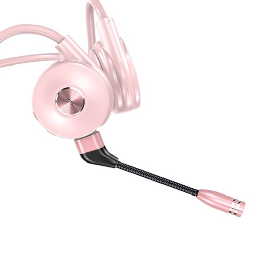 Наушники Open Ear Bluetooth 5.0, защищенные от пота, розовая упаковка 15x13x4,8 см
