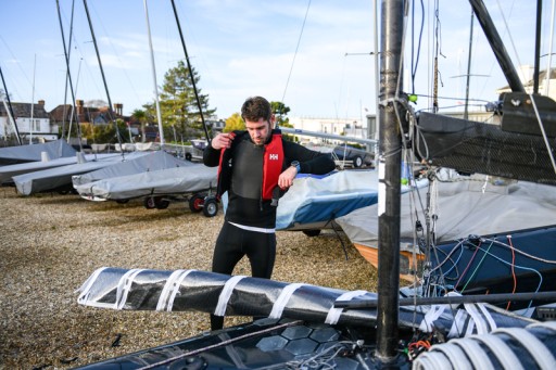 HELLY HANSEN Парусный жилет 50-60 кг для регаты
