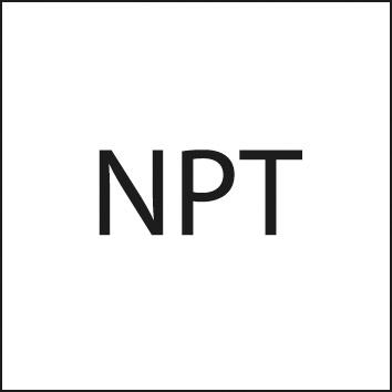 Машинный метчик HSSE NPT формата 1/8