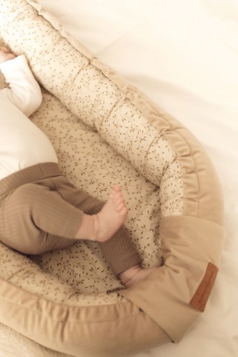Манеж Baby Cocoon Nest 90x55x10 см Коллекция ColorStories Herbs