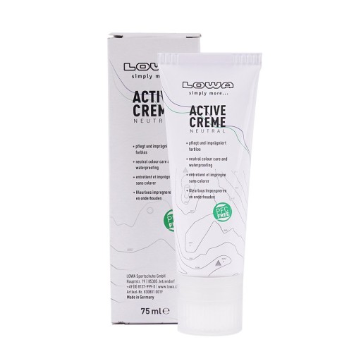 LOWA ACTIVE CREME крем-пропитка для нубука/замши нейтральный 75мл