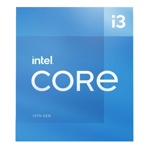 Процессор Intel i3-10100F 4 x 3,6 ГГц 10-го поколения.