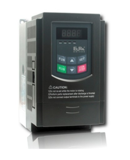 Falownik EURA E2100-0002S2 1F-230V 0,25KW 1,5A .