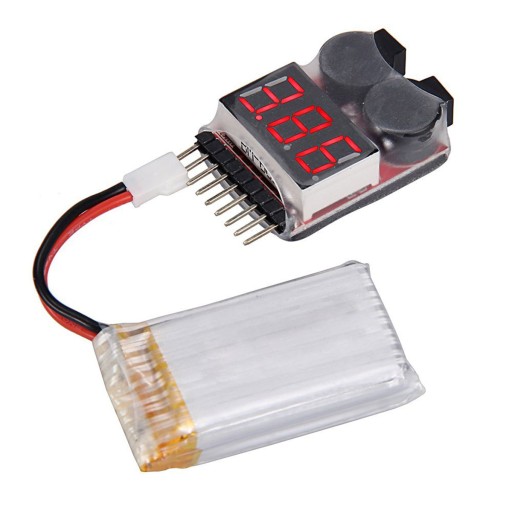 Тестер аккумуляторов низкого напряжения Lipo Checker 1-8S