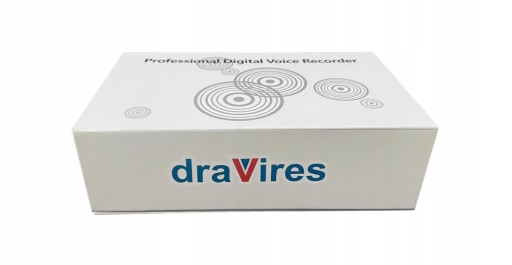 Диктофон draVires, 32 ГБ, маленький дисплей, 20 часов