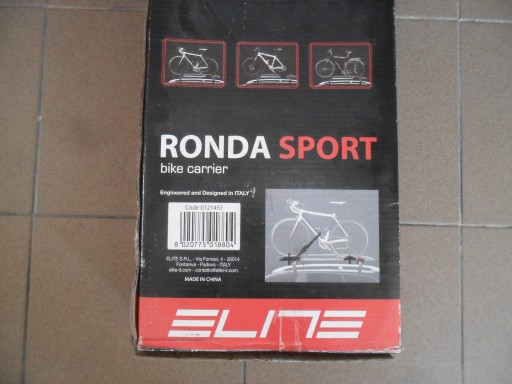 Элитный багажник на крышу Ronda Sport для перевозки велосипеда