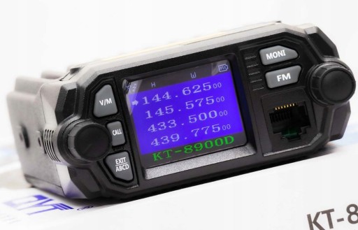 QYT KT-8900D 25 Вт ОВЧ/УВЧ МОБИЛЬНАЯ РАДИОСТАНЦИЯ DUOBANDER