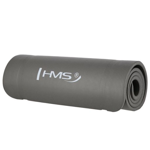 Коврик для фитнеса и йоги 183 x 61 см серый YM04 HMS
