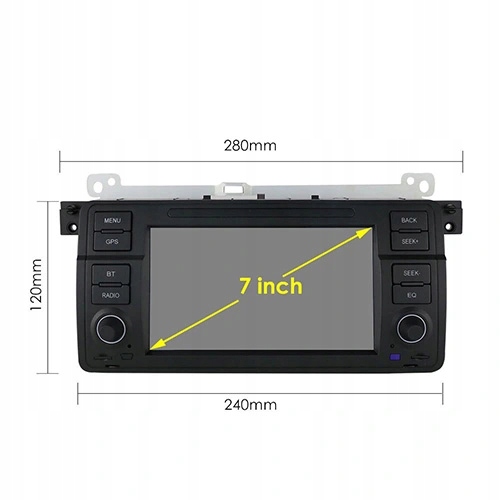 РАДИОНАВИГАЦИЯ BMW 3 E46 ANDROID 10 BT WiFi GPS