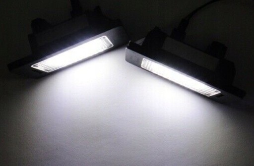 LAMPKI LED TABLICA REJ BMW E90 E60 E61 X5 X6 E39