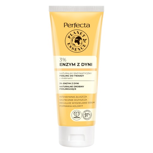 Perfecta Enzymatyczny peeling do twarzy 3% enzym z dyni z drobinami
