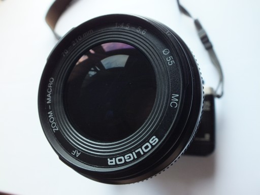 Canon EOS 50E + MC Soligor AF Zoom-Macro 70-210 mm f4.5-5.6 - рабочий