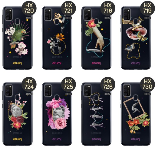 ETUI DO SAMSUNG GALAXY M21 WZORY MIX PRZESZŁOŚĆ ORYGINALNE OBUDOWA CASE