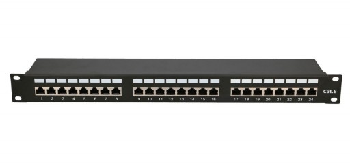 Патчпанель EXTRALINK 24 порта CAT6 STP V2