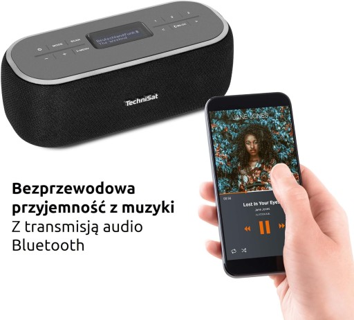 Динамик DAB+ FM Сетевое радио TechniSat DIGITRADIO BT 1