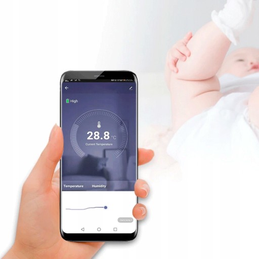 TUYA LCD WiFi датчик температуры и влажности